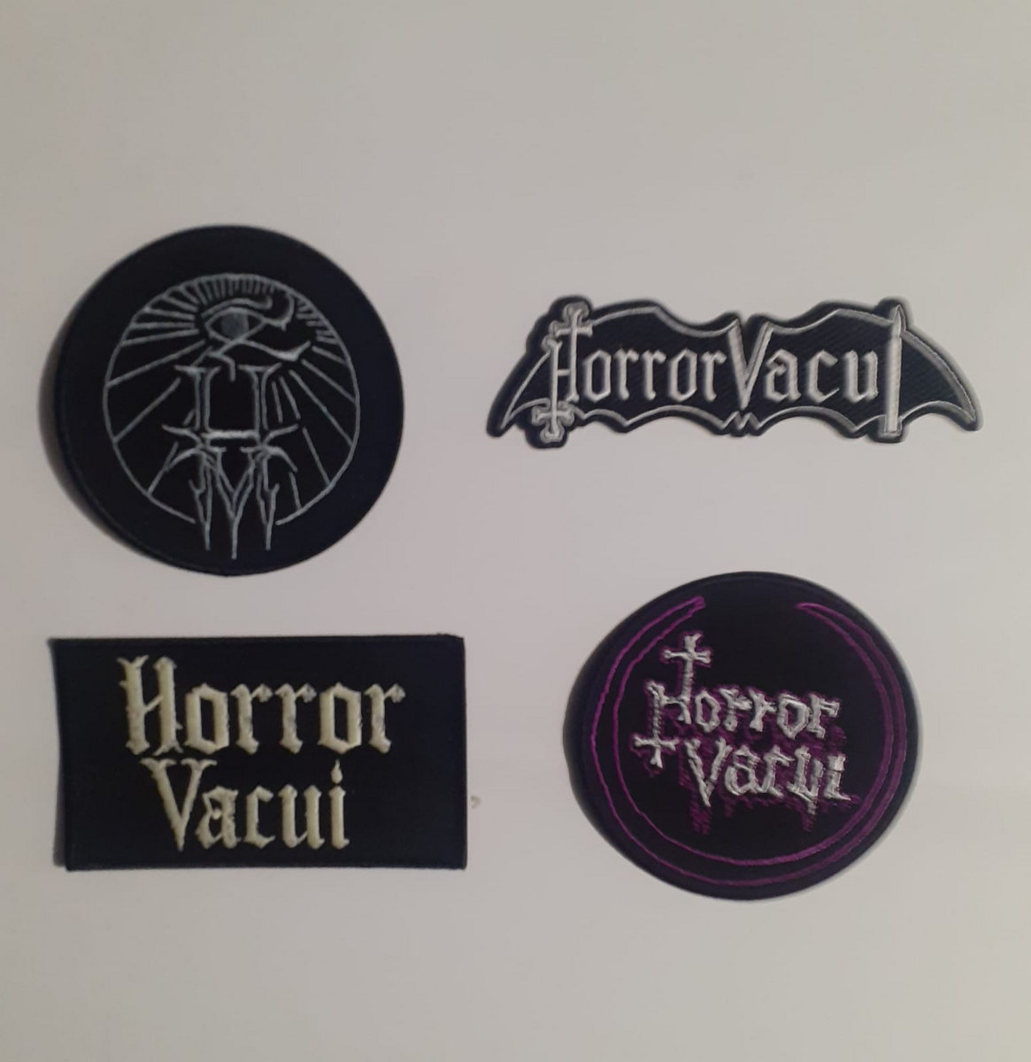 Horror Vacui Combo Embroidered Patches | Horror Vacui