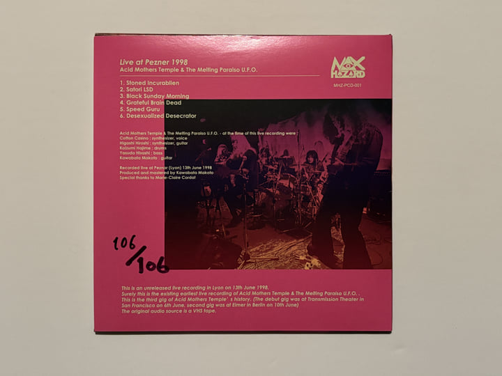 Live at Pezner 1998 | Acid Mothers Temple & The Melting Paraiso