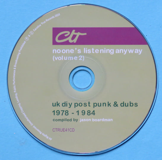 No-Ones Listening Anyway - UK DIY Post Punk & Dubs 1978-1984