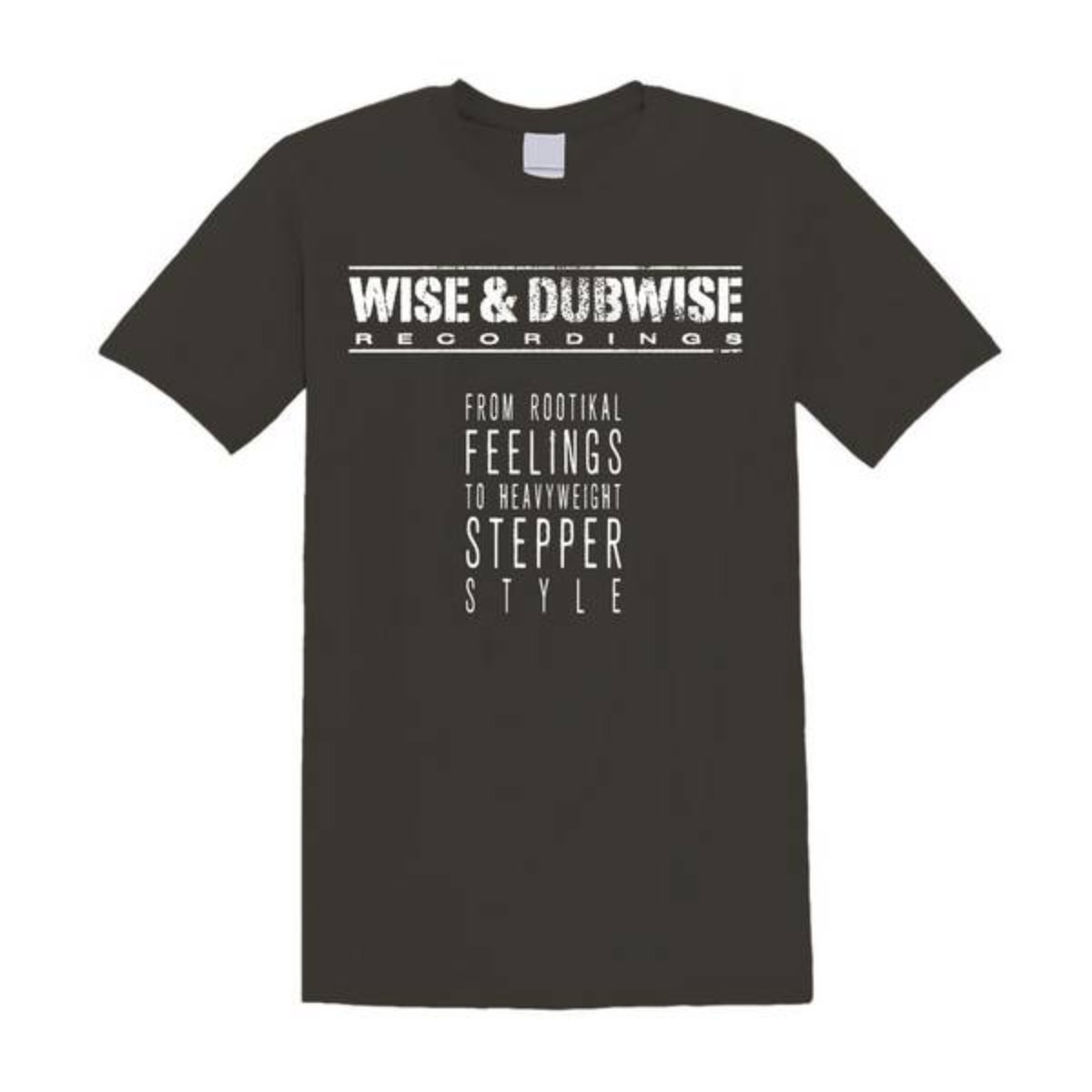 T-Shirt Wise&Dubwise dark grey (gris foncé) | Weeding Dub