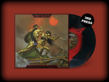 "Violent Creed of Vengeance" BLACK/RED INKSPOT VINYL LMT 300 III PRESSING Worldwide EXCEPT North America, image 1