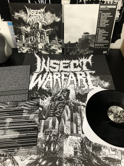 Insect Warfare World Extermination レコード World Extermination (LUNGS-178) | INSECT WARFARE | IRON LUNG Records