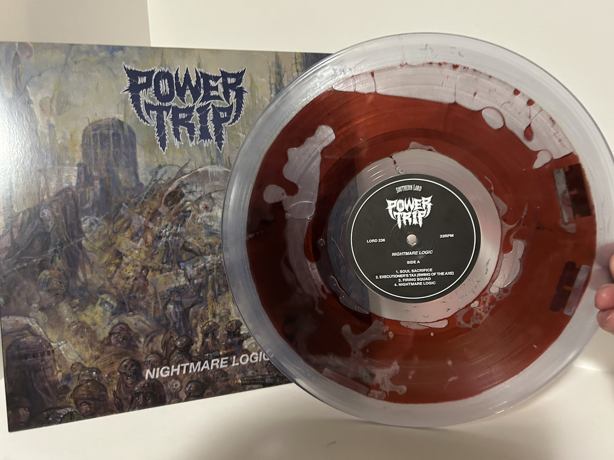 Power Trip - Nightmare Logic, “Blood & Blades” Liquid Filled