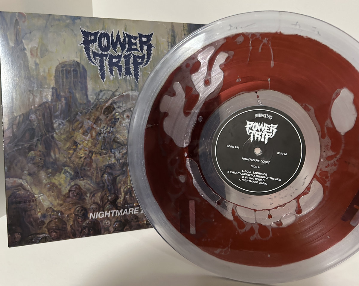 Power Trip - Nightmare Logic, Blood & Blades Liquid Filled Records |  Actually Pressing