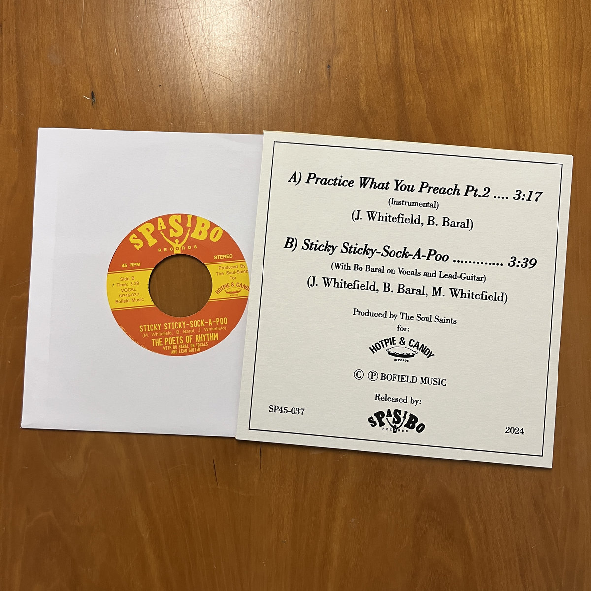 The Poets Of Rhythm - SP45-037 | Spasibo Records