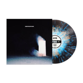 Black Ice and White w/ Sky Blue Splatter Vinyl, image 1