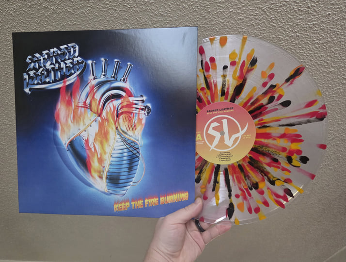 Keep the Fire Burning | Sacred Leather | Wise Blood Records