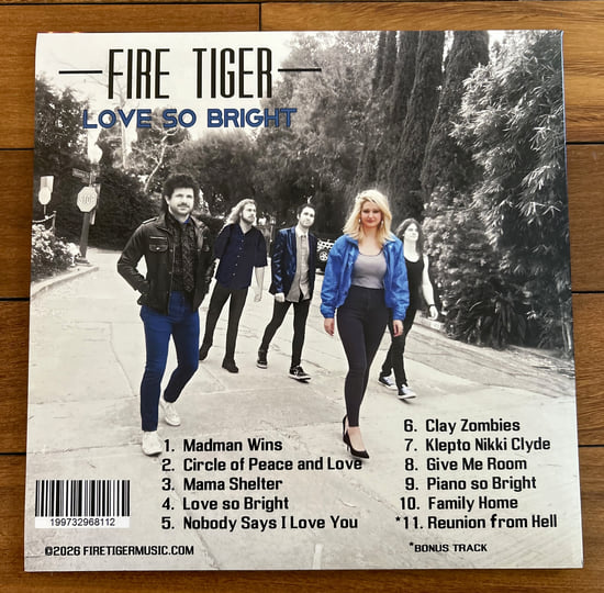 FIRE TIGER/LOVE SO BRIGHT ALICATE等３枚プラス Love so Bright | Fire Tiger