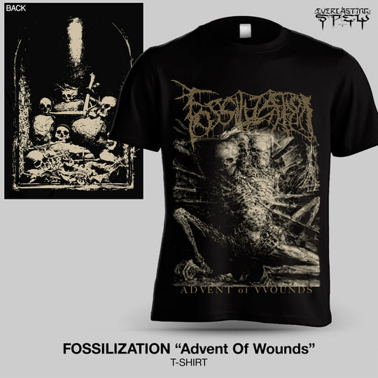 Mortal Terror / The Evolving Self【輸入盤】 Advent Of Wounds | Fossilization | Everlasting Spew Records