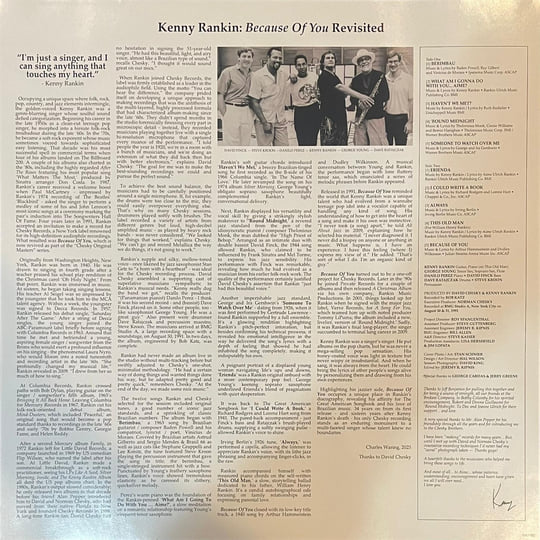 Because of You | Kenny Rankin