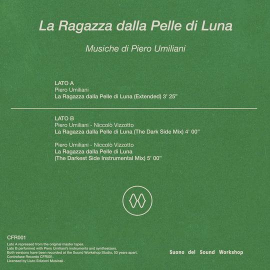 La Ragazza dalla Pelle di Luna | Piero Umiliani | Controfase Records