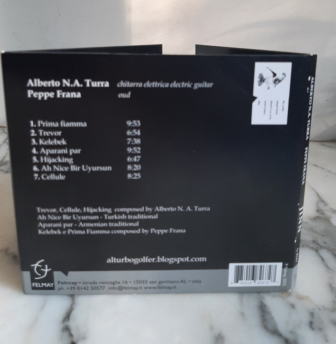 JINN | PEPPE FRANA - ALBERTO N.A. TURRA | PEPPE FRANA