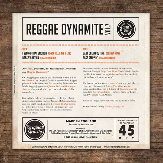 Reggae Dynamite vol.7 | Various | Original Gravity