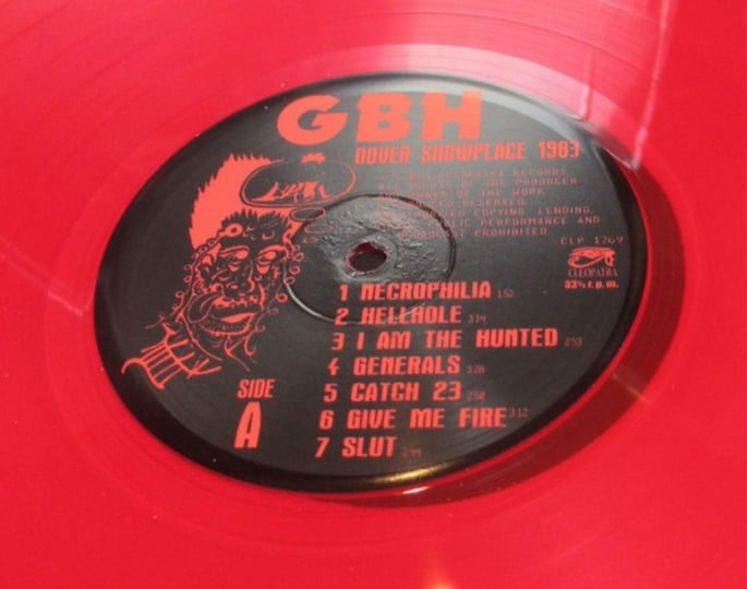 Dover Showplace 1983 | G.B.H. | Cleopatra Records