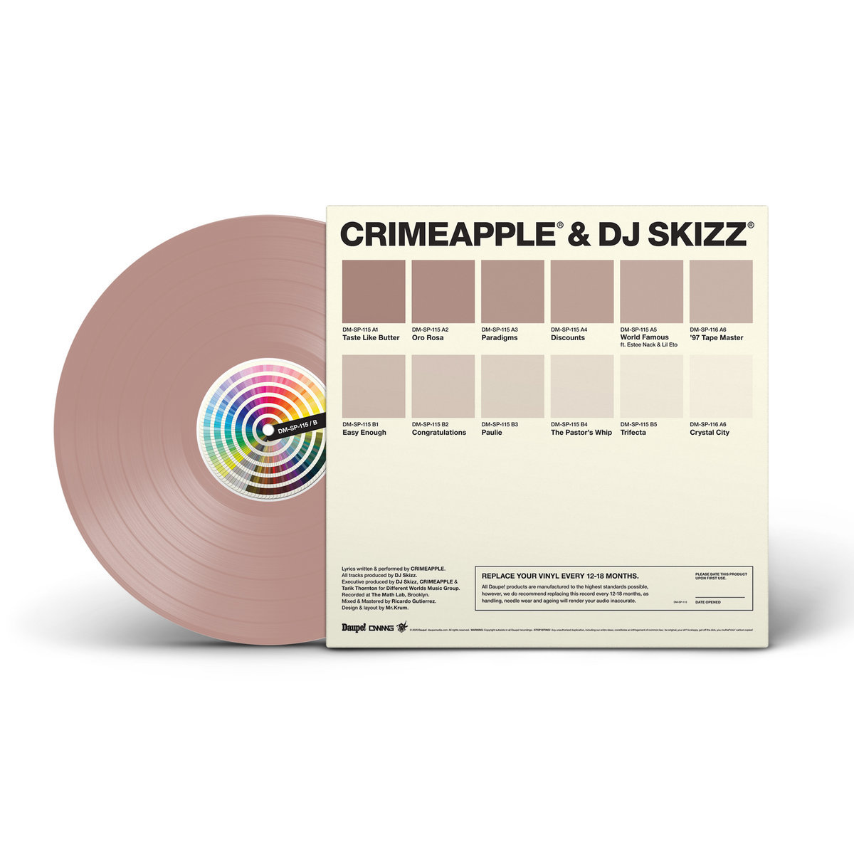 洋楽 CRIMEAPPLE & DJ SKIZZ Rose Gold (CD) Rose Gold | CRIMEAPPLE & DJ Skizz | DJ Skizz