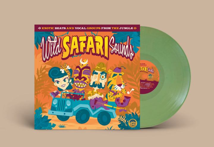 Wild Safari Sounds - Exotic Beats And Vocal Groups From The Jungle