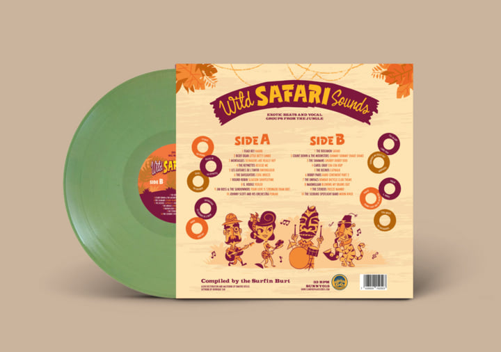 Wild Safari Sounds - Exotic Beats And Vocal Groups From The Jungle