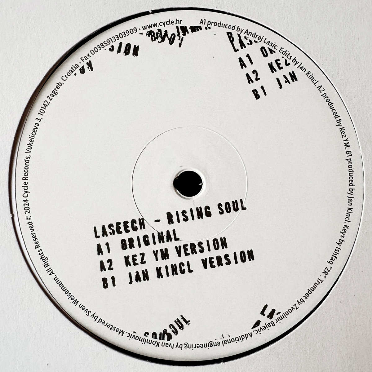 Rising Soul - Cycle Records CYCLE-02 | Laseech | Jan Kincl / Cycle