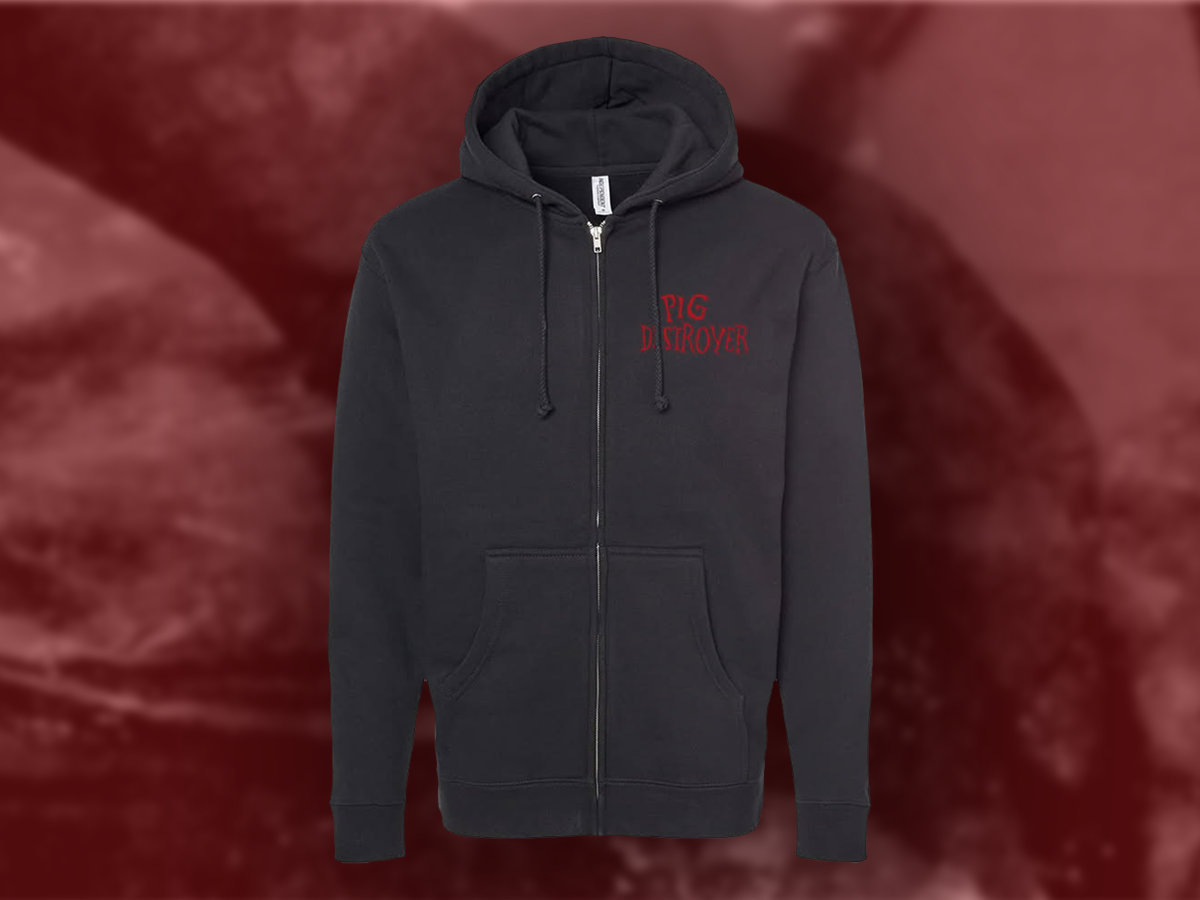 New Logo Zip-Up Hoodie | Pig Destroyer
