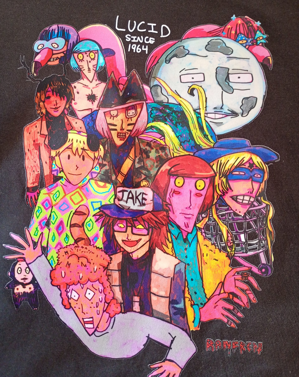 Ranfren】Randal's Friends official Tシャツ Lucid 1964 Revival