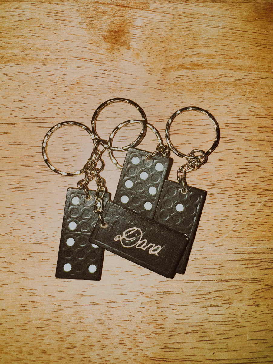 Domino Keyring | Diana Ezerex