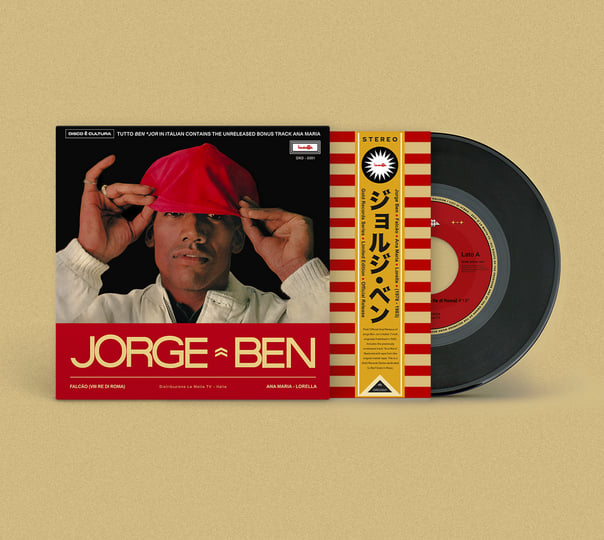 Tutto Ben (in Italian) 7-inch | Jorge Ben Jor | La Matta Records