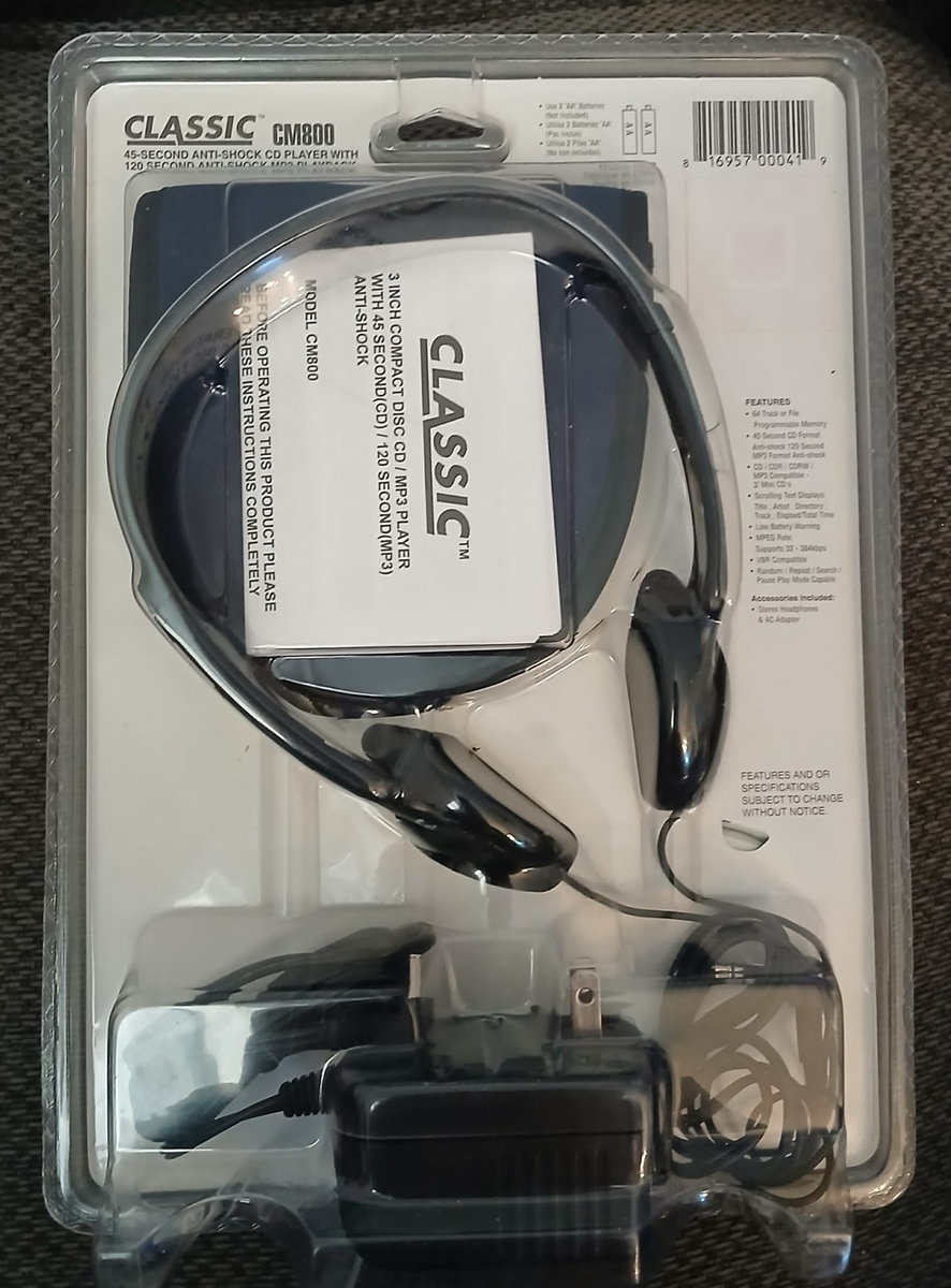 CLASSIC CM800 MICRO MP3-CD PLAYER | caldor corp.