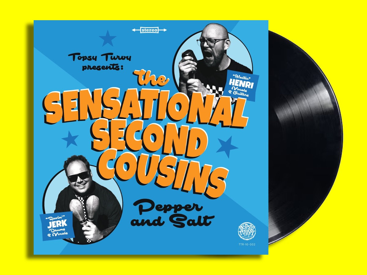 Sublabel THE SENSATIONAL SECOND COUSINS - Pepper & Salt (10