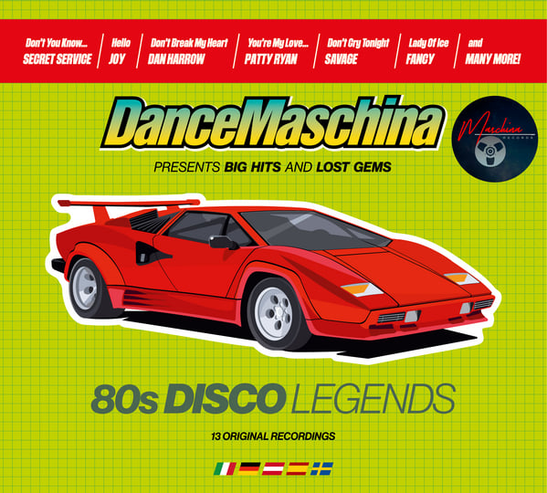 VA - DanceMaschina: 80s Disco Legends | Maschina Records