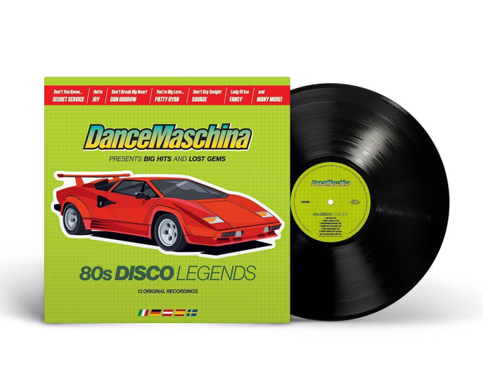 VA - DanceMaschina: 80s Disco Legends | Maschina Records