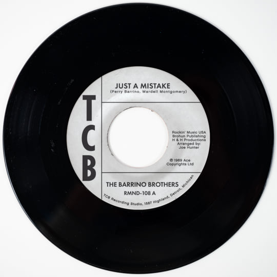 Just A Mistake / I'll Take My Flowers Right Now | The Barrino