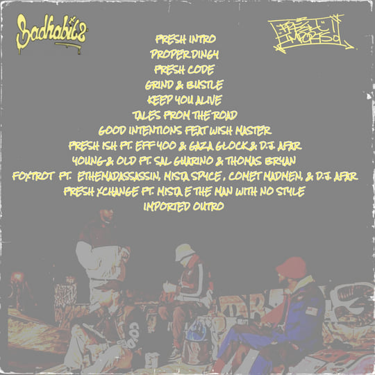 FRESH IMPORTS with BADHABITZ LP | Fresh Imports & Badhabitz