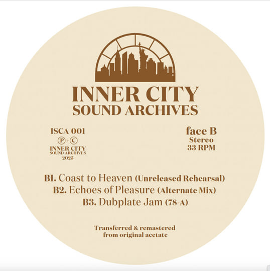 Inner City Sound Archives 01 (Vinyl Only) | Inner City Sound