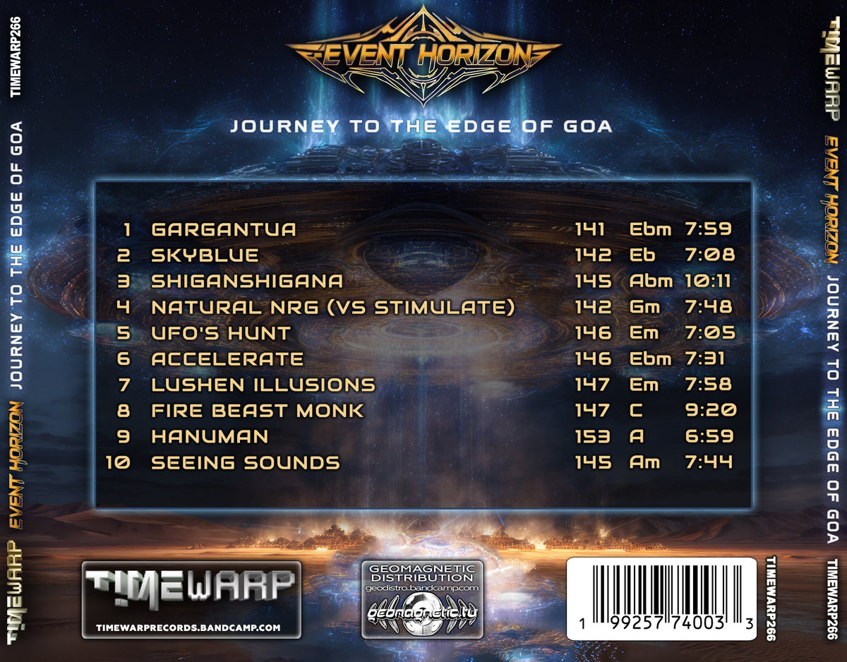Journey To The Edge Of Goa | Event Horizon | Timewarp Records