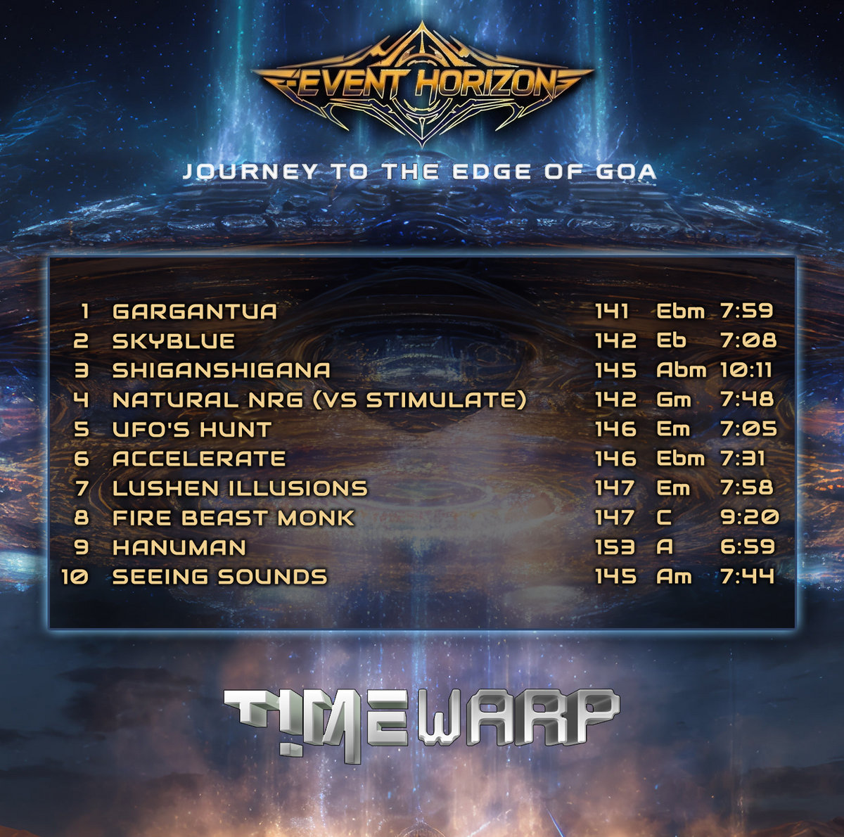 Journey To The Edge Of Goa | Event Horizon | Timewarp Records
