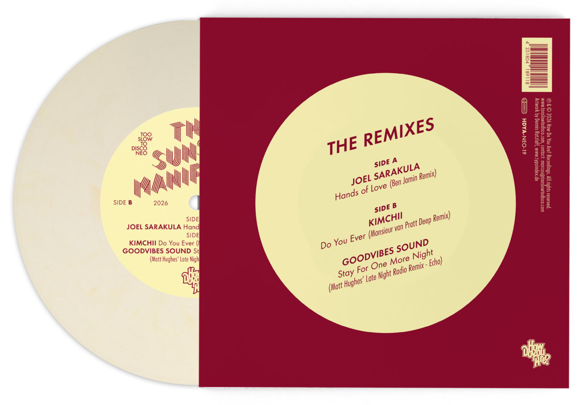 THE SUNSET MANIFESTO Volume 2 - The Remixes | Too Slow To Disco