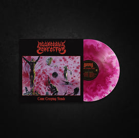 Pink/Purple Marbled Vinyl w/ Patch, image 1