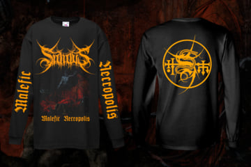 Malefic Necropolis Artwork &amp; Sigil Longsleeve Shirt - LIMITED EDITION, image 1