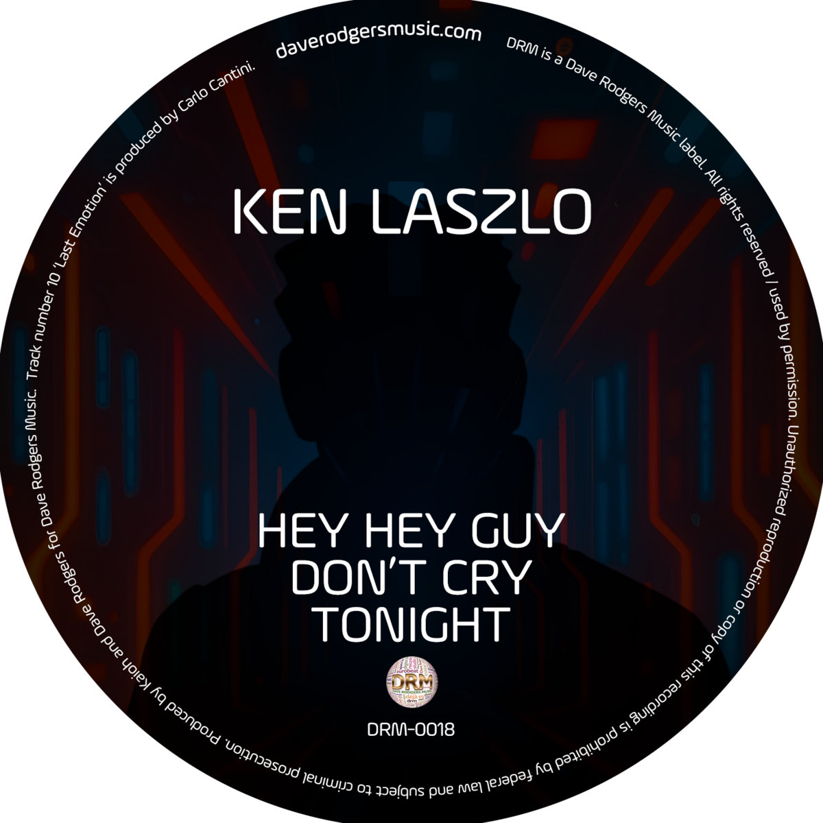 Hey Cry Hey Hey Guy Don't Cry Tonight AUDIO CD | Ken Laszlo | Dave Rodgers Music