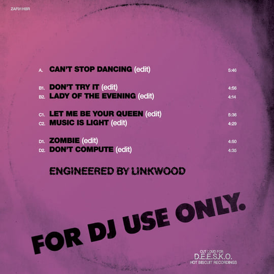 PRE ORDER) THE MIGHTY ZAF “EXCLUSIVE REWORKS & EDITS” 2x12” Vinyl