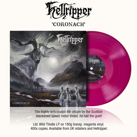 hide Hellripper / Coronach＋2枚 HELLRIPPER - Coronach - CD