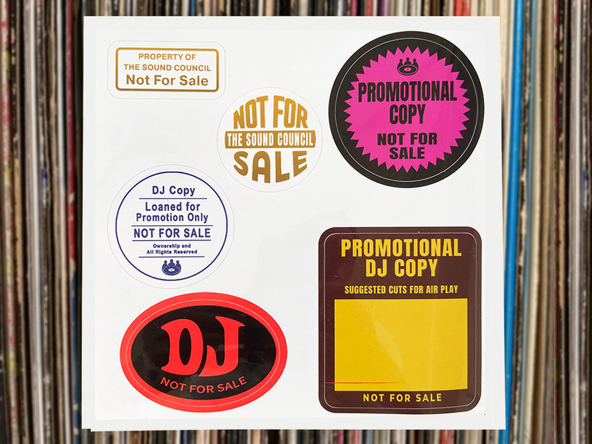 NEW! Promo Only Die Cut Sticker Pack - 7 x 7 inches + TSC Circle Logo ...