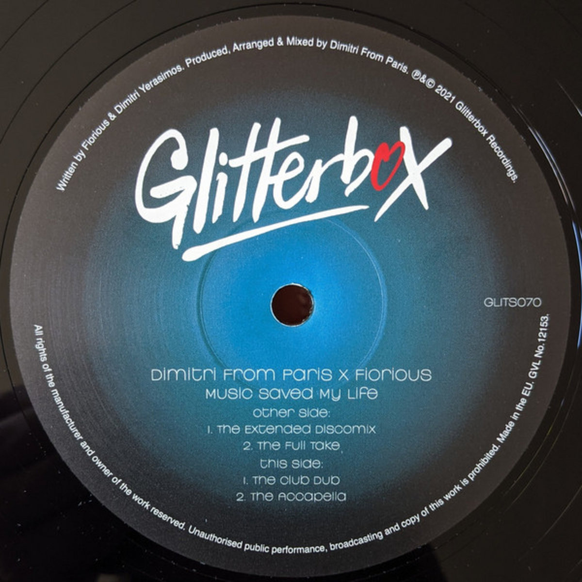 Music Saved My Life | Dimitri From Paris, Fiorious | Glitterbox