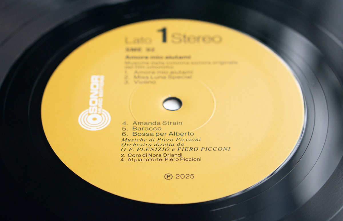 AMORE MIO AIUTAMI OST | Piero Piccioni | Sonor Music Editions
