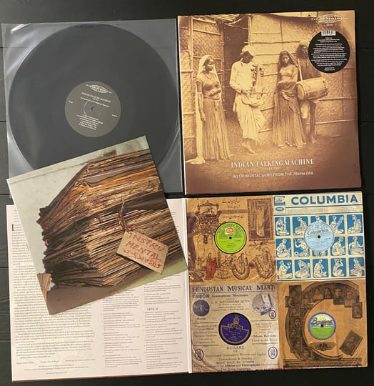 洋楽 INDIAN TALKING MACHINE PART TWO 2LP INDIAN TALKING MACHINE part two: INSTRUMENTAL GEMS FROM THE 78rpm