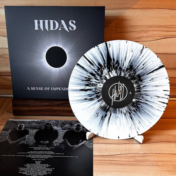 A Sense Of Impending Doom – A Sense Of Impending Doom - limited black on white splatter