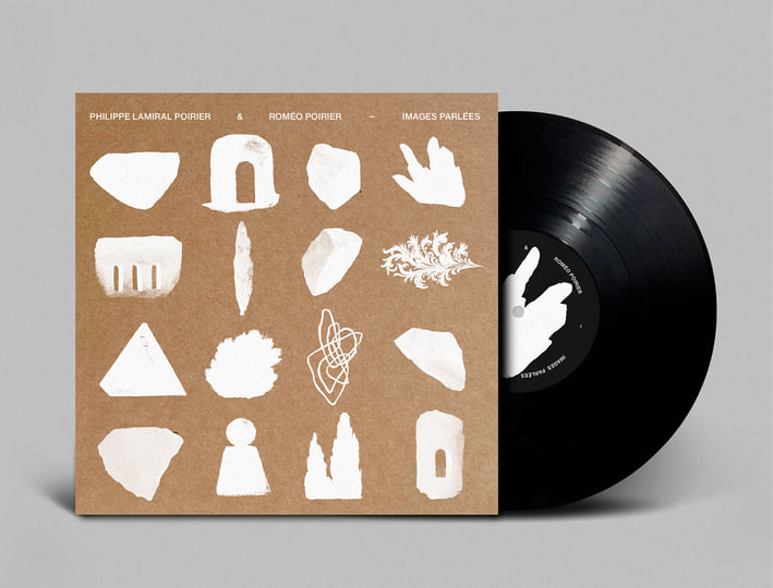 Roméo poirier Plage Arrière LP レコード Images parlées | Philippe