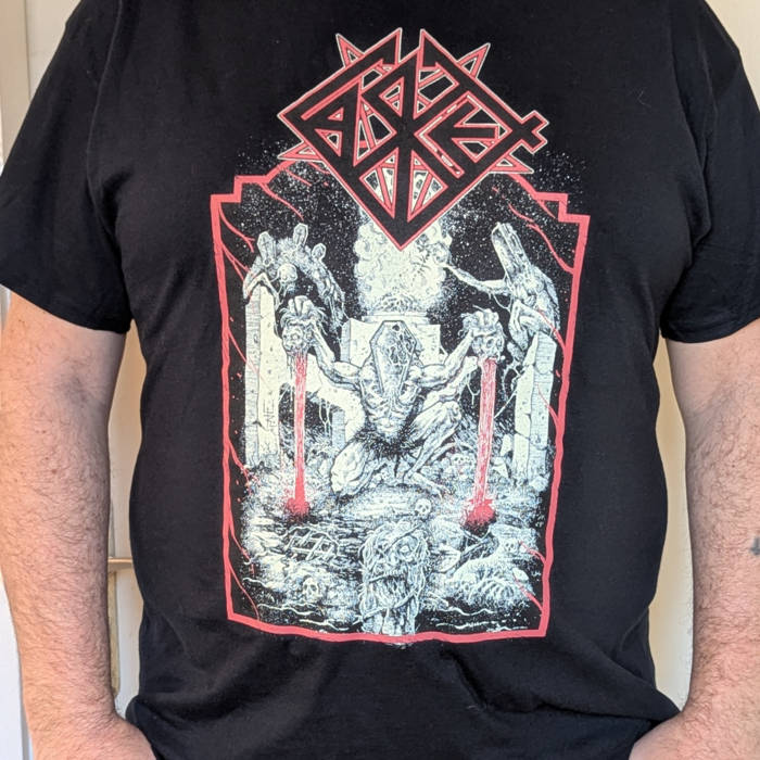 Black "In the long run we are all dead" T-Shirt