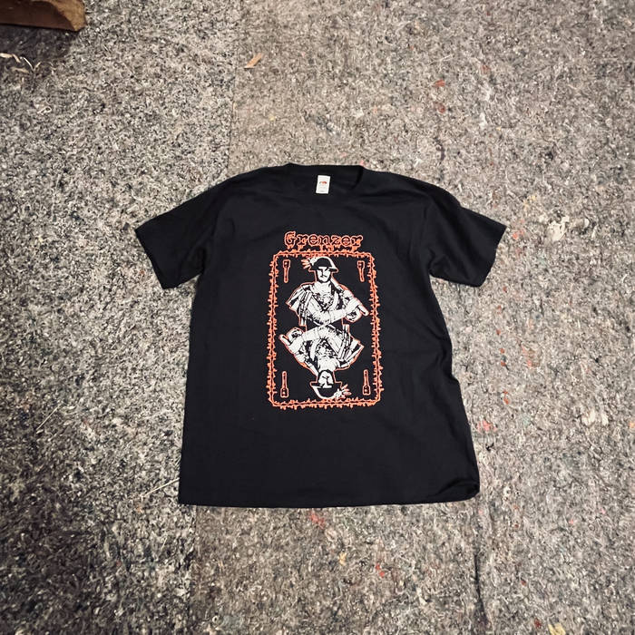Shirt Spielkarte schwarz