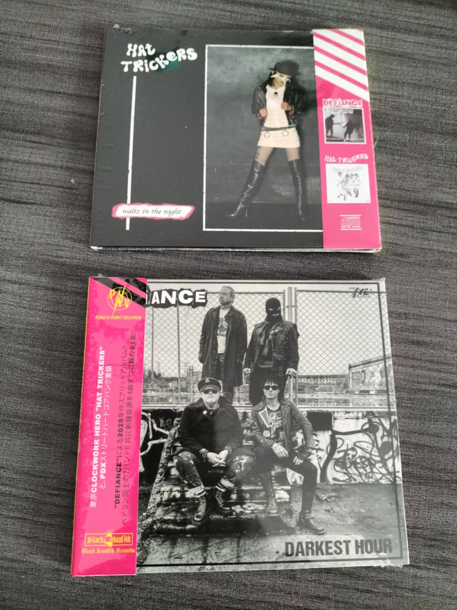 洋楽 HAT TRICKERS / DEFIANCE Split CD DEFIANCE / HAT TRICKERS Split | Black Konflik Records